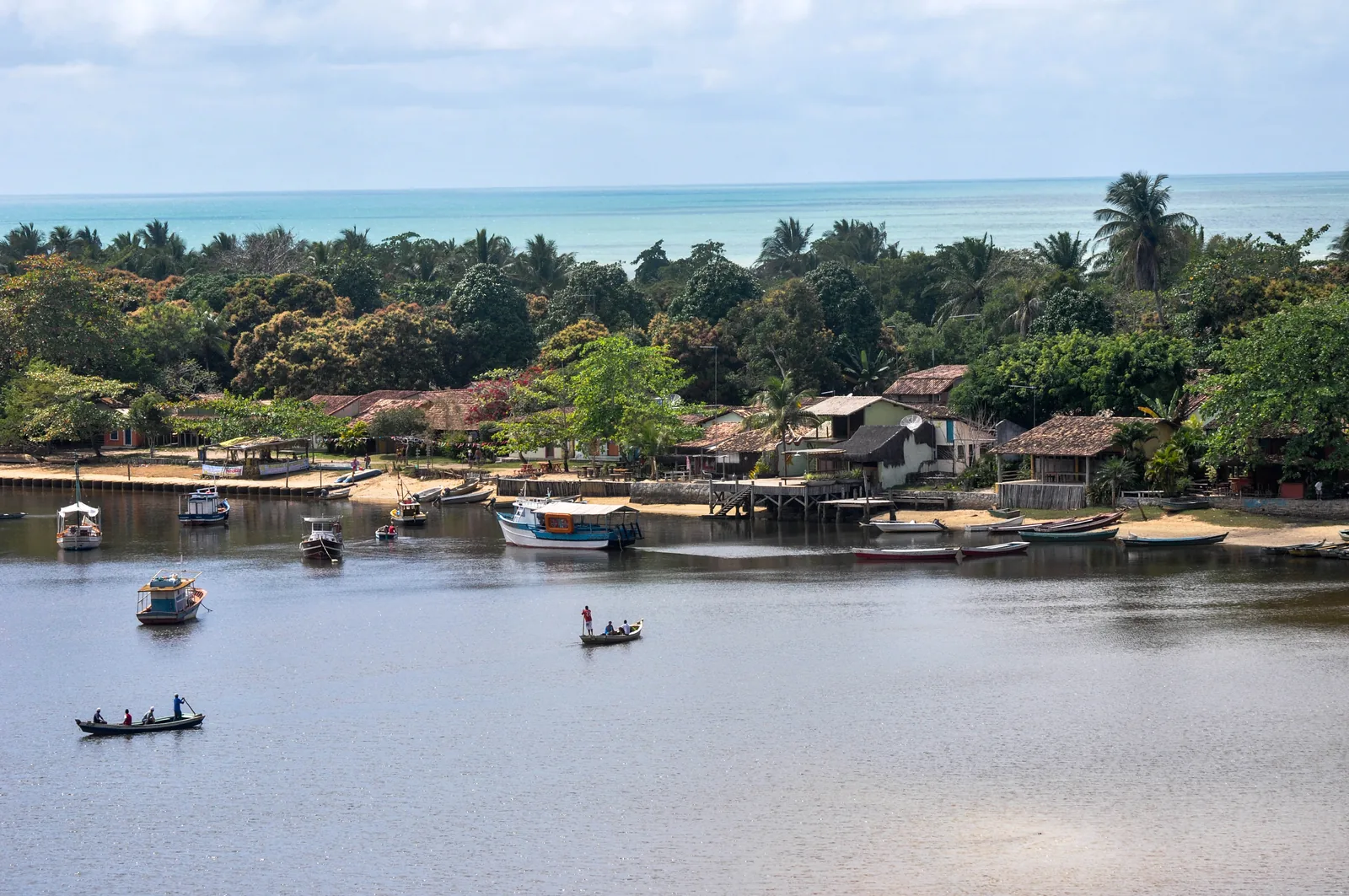 Caraíva — a vila à beira-rio